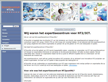 Tablet Screenshot of expertisecentrumnt2.nl